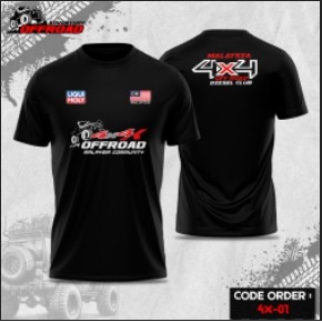 Áo thun in hình 4X4 OFFROAD Microfiber Jersey