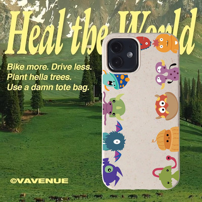 Suntaiho Dễ Thương Monster Doodles Speckled Trắng In Hình Chống Sốc TPU Dành Cho iPhone 17-11 X XS XR Pro Max Plus