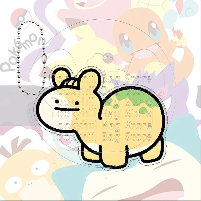 Ditto Raichu Kawaii Transformation Arbok Espeon Crobat Q Version Creativity Pokemon Keychain Móc Khó