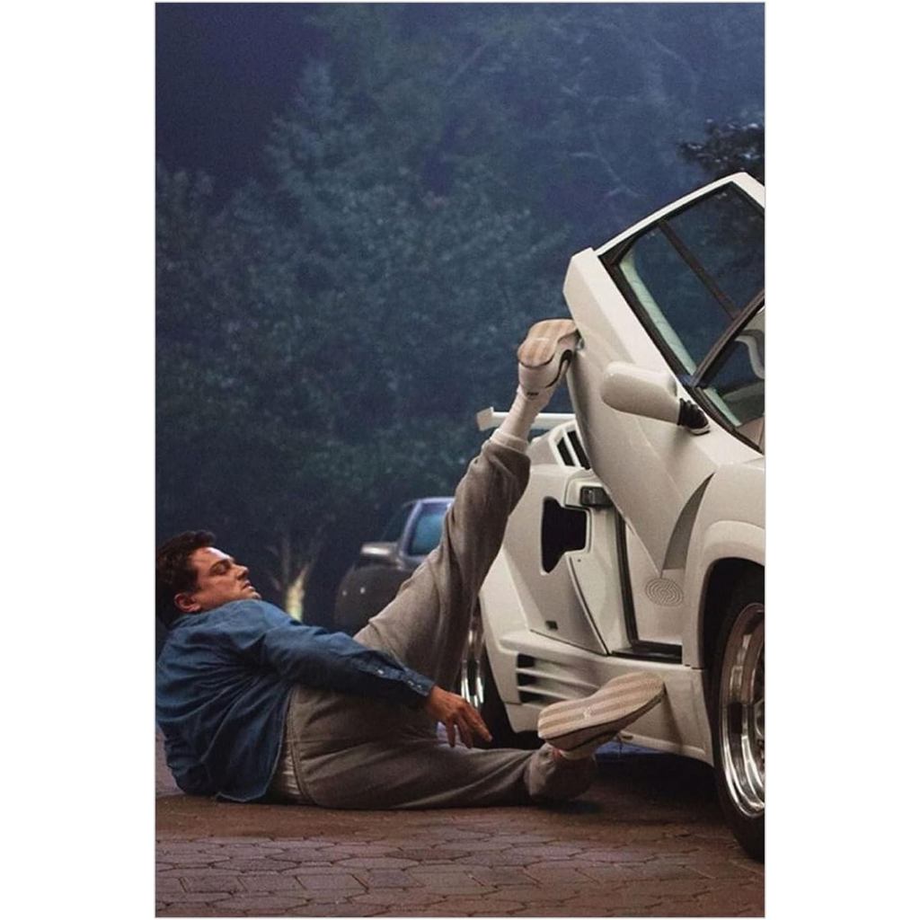 Lnbiqgg Street Leonardo Dicaprio Sói Phố Wall Poster Phim Áp Phích Cho Phòng Thẩm Mỹ Vintage Poster 