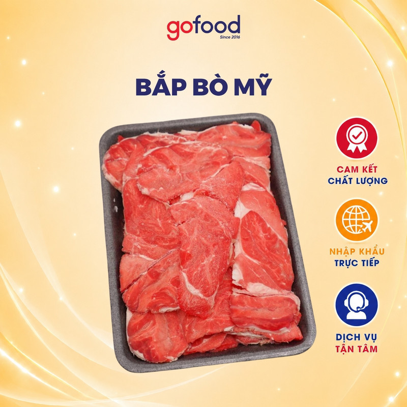 [Hỏa Tốc HN - HCM] Bắp bò Mỹ - Nhúng lẩu, xào, nấu phở, mỳ - Bắp bò giòn ngọt