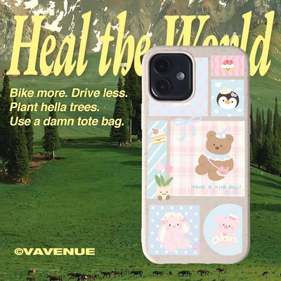 Suntaiho Kawaii Animal Collal Pastel Speckle In hình TPU chống sốc cho iPhone 17-11 X XS XR Pro Max Plus