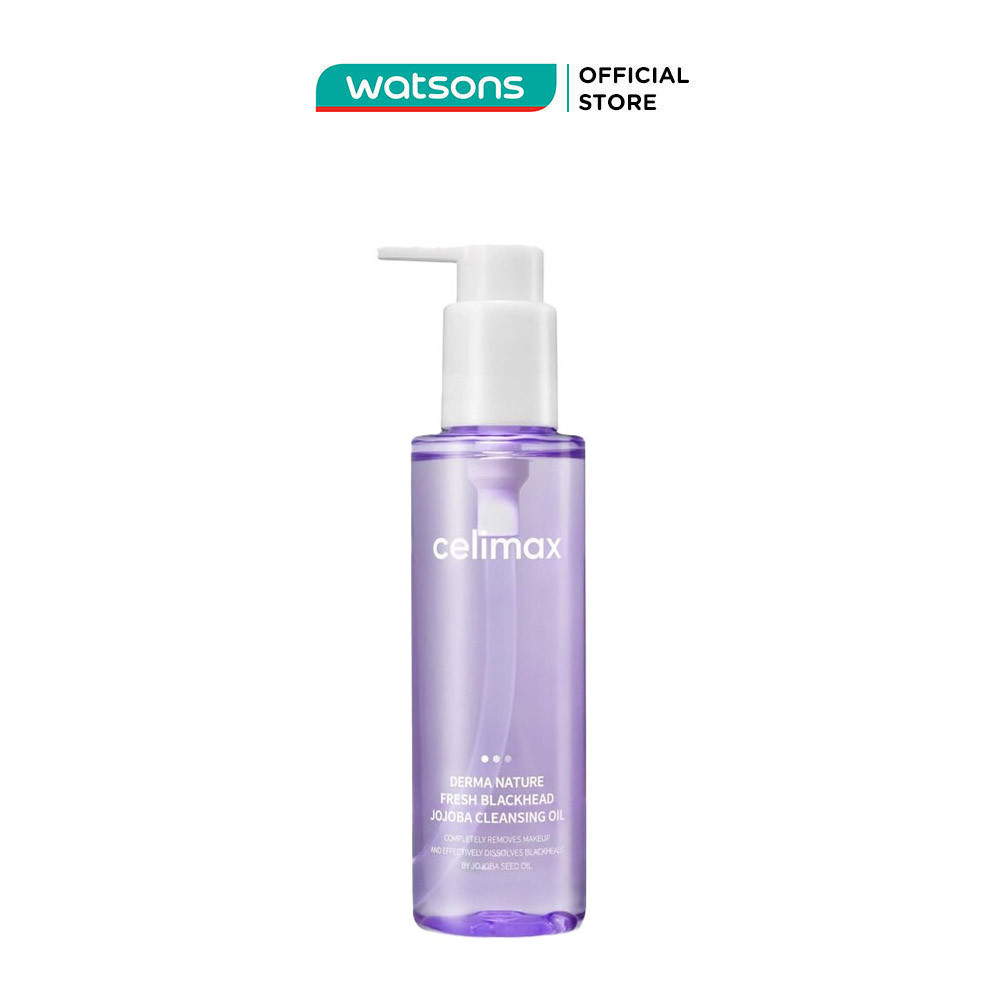 Dầu Tẩy Trang Celimax Derma Nature Fresh Blackhead Jojoba Cleansing Oil 150ml