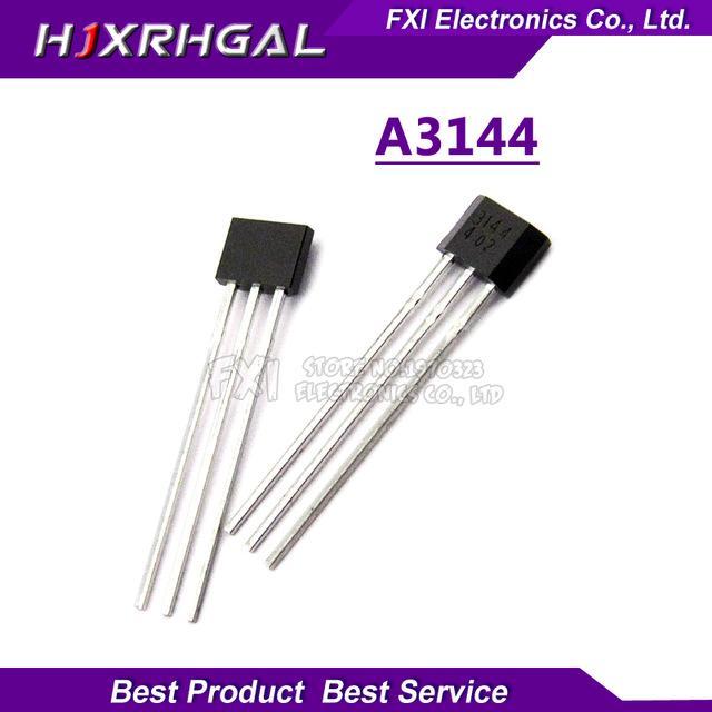 20 chiếc A3144E A3144 TO92 TO-92 3144 Cảm biến hiệu ứng Hall