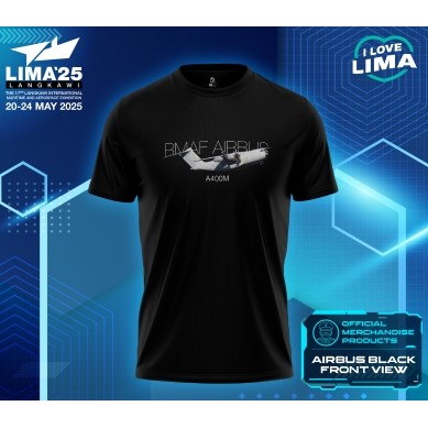 Lima`25 Graphic Tee Rmaf Air Bus A400m Jersey Áo thun cổ tròn sợi nhỏ