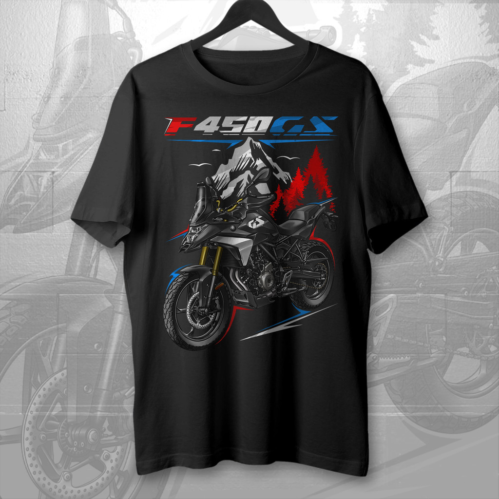 Áo thun jersey BMW F450GS cao cấp, phong cách thể thao, thiết kế ấn tượng