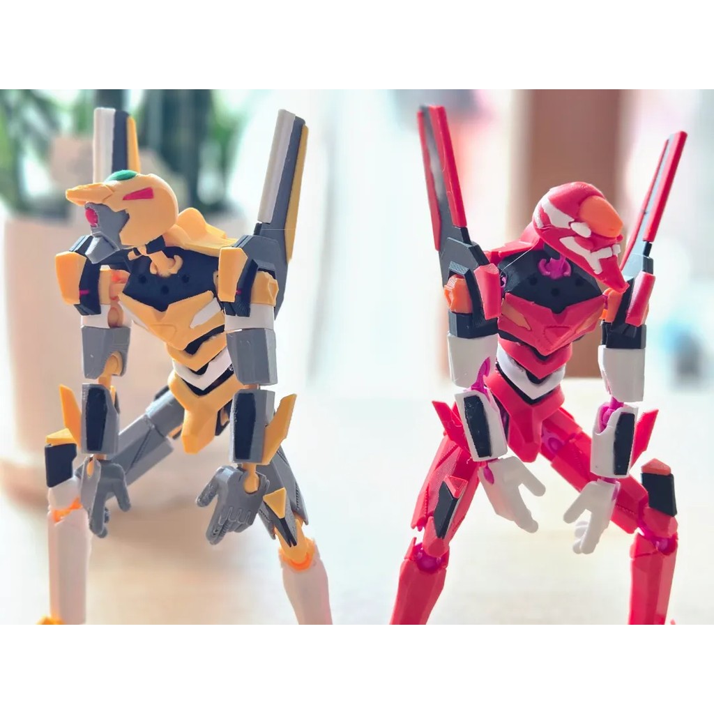 Mô hình Proto 9 Evangelion Unit-00 Unit-02 Đồ chơi Sưu tầm Cho game thủ Trang trí bàn làm việc In 3D