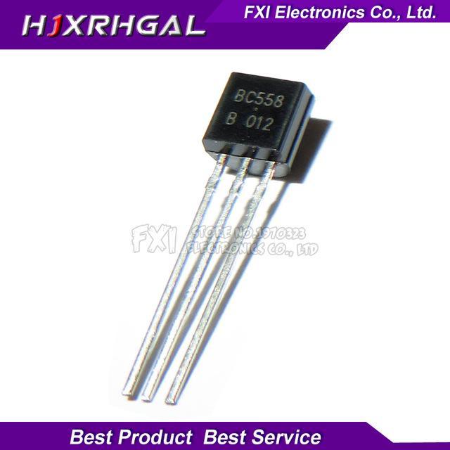100 chiếc BC558B BC558 TO-92 TO92 558B triode bóng bán dẫn Mới nguyên bản