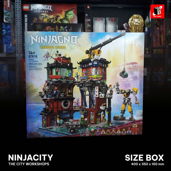 Đồ chơi mô hình sáng tạo NINJAGO City Workshops 71837 | 3244PCS