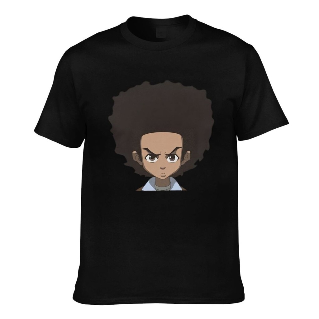 In tùy chỉnh Huey Freeman Boondocks Huey Riley Áo thun nam