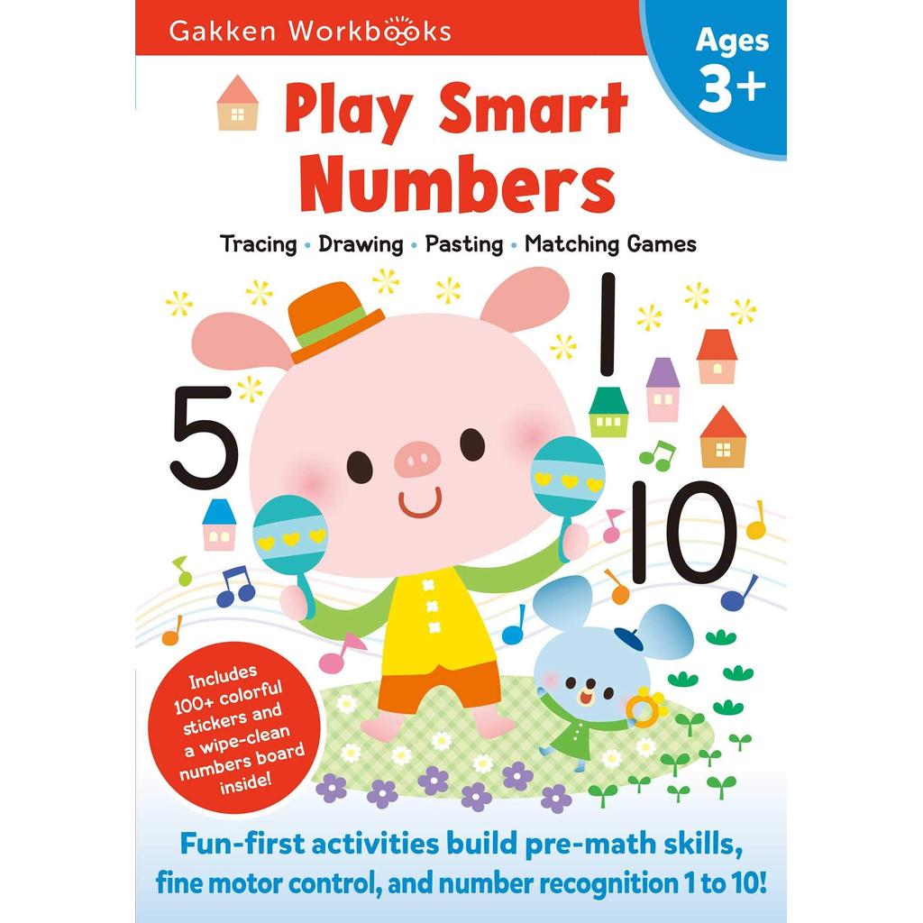 Sách Play Smart Numbers Age 3+