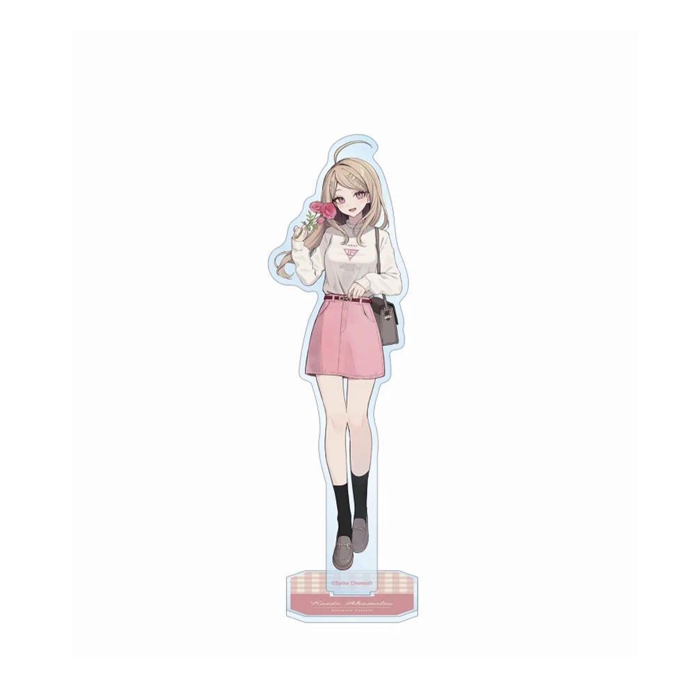 Anime Danganronpa Nagito Komaeda Chiaki Nanami Acrylic Stand Keychain Cosplay Desk Decor Mô Hình Sta
