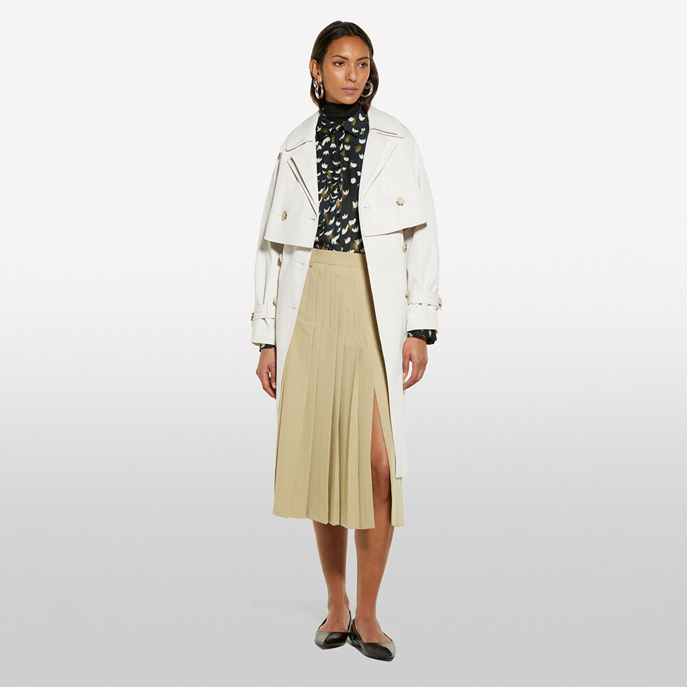 SISLEY - Áo Sơ Mi Dài Tay Nữ - Women Shirt - 5V2SLQ025-67Q
