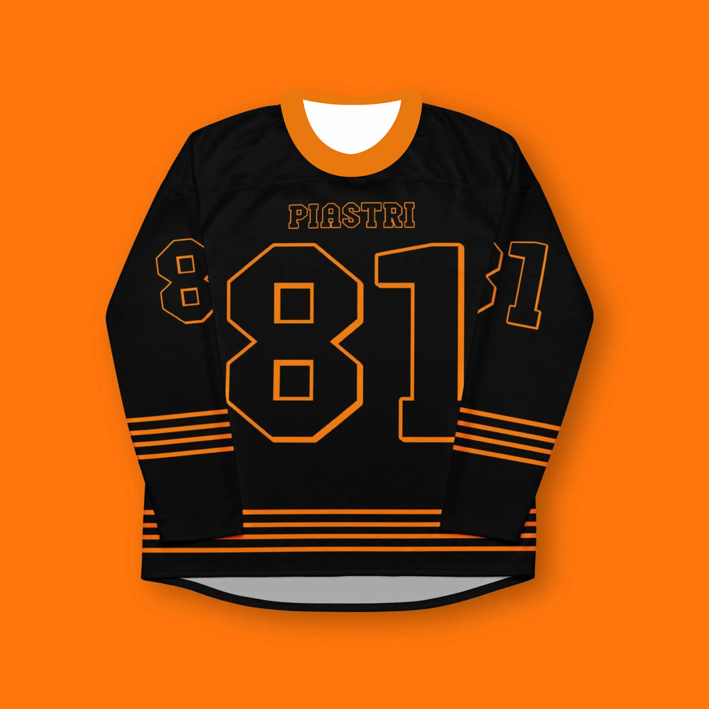 Áo thun sợi nhỏ Oscar Piastri McLaren F1