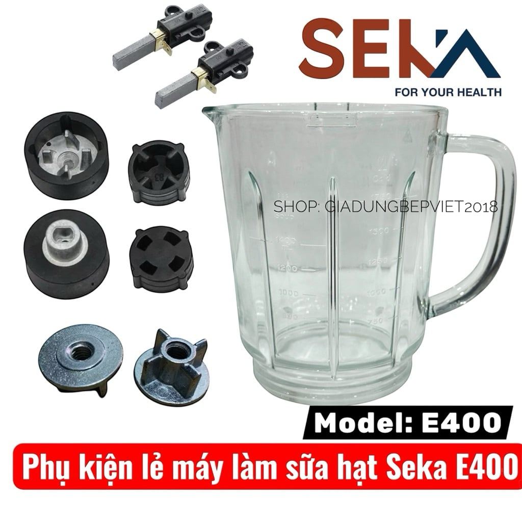 (Linh kiện chính hãng) bộ nhông máy làm sữa hạt Seka E400