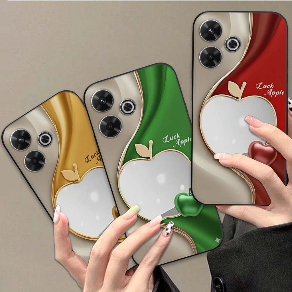 Ốp lưng XIaomi Redmi 13 / Redmi 13x in hình quả táo sang trọng, may mắn