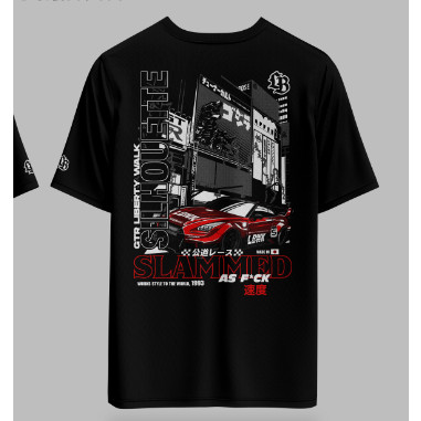 Áo thun họa tiết Liberty Walk Microfiber Jersey
