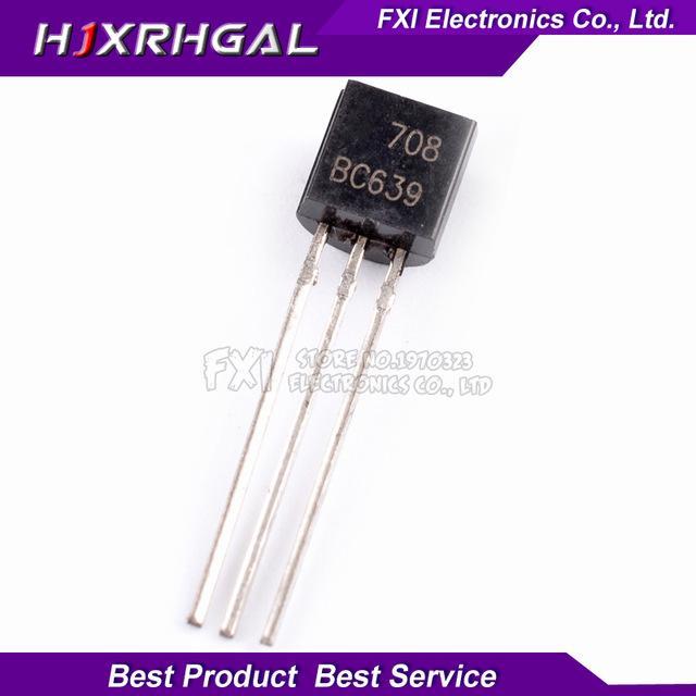 100 chiếc BC639 639 TO-92 TO92 triode bóng bán dẫn Mới nguyên bản