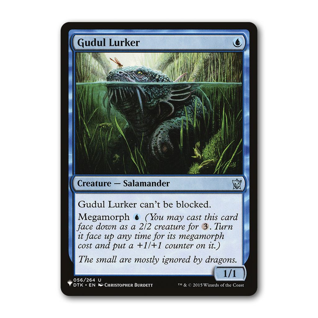[MTG] Gudul Lurker [PLST] [Xanh dương] [Uncom] [Bình thường] [ENG] [2015] (Magic: The Gathering)