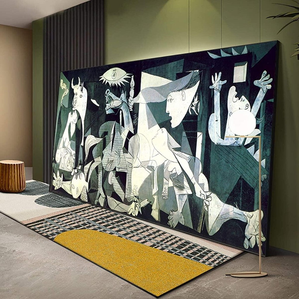 Poster nghệ thuật treo tường bằng vải Canvas Pablo Picasso, Tranh Picasso treo trang trí phòng khách