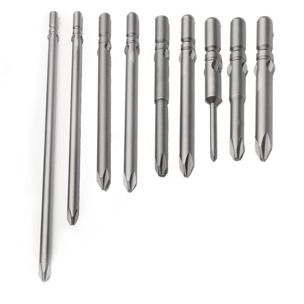 [Mua ngay] Mũi vặn vít điện từ tính PH0 PH1 PH2 802 60-200mm