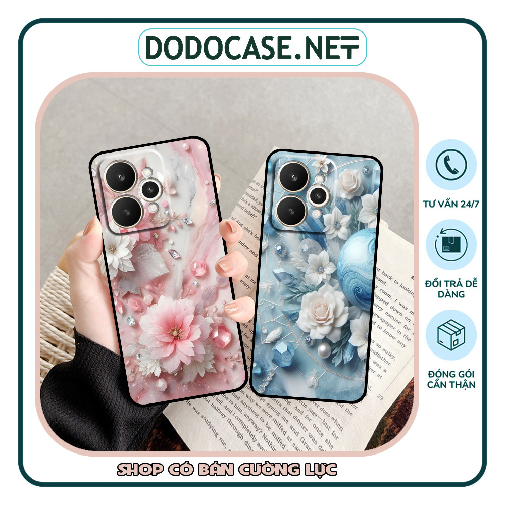 Ốp lưng Realme 15 / 15 Pro / 15T 5G in hình hoa nhiều màu sắc nổi bật