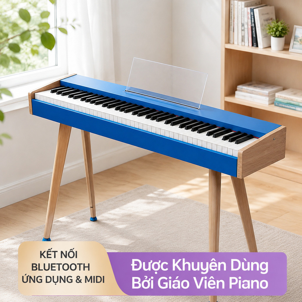 Đàn piano điện L106 88 phím đối trọng, di động, phù hợp cho người mới học và biểu diễn
