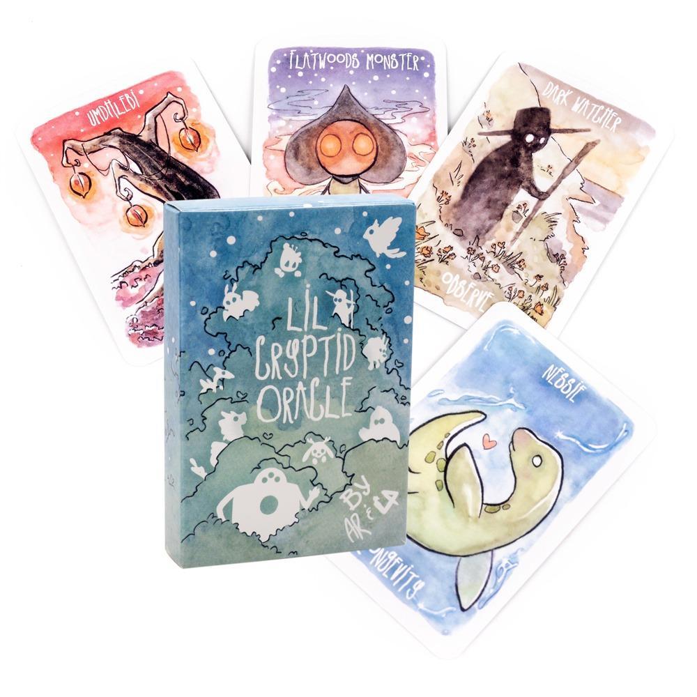 39 Chiếc Thẻ Oracle 9 * 6cm LiL Cryptid Oracle Card Game