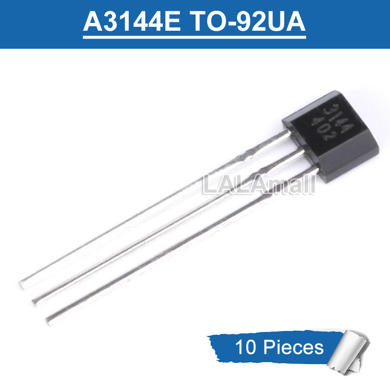 10 Chiếc A3144 A3144E 3144 TO-92UA OH3144 Y3144 TO-92 Cảm Biến Hiệu Ứng Hall IC Mới