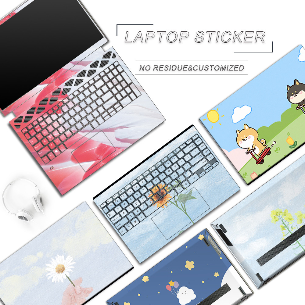 Dell Inspiron 16 Plus-2025 DB16250 ACD Top Bàn Phím Đáy PVC Vinyl Laptop Miếng Dán Da Notebook Decal