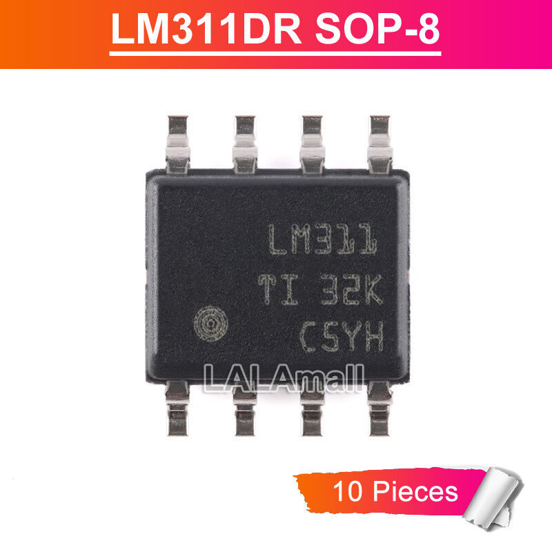 10 Chiếc Chính Hãng LM311 LM311DR SOP-8 SMD Quad Vi Phân Chip IC Mới