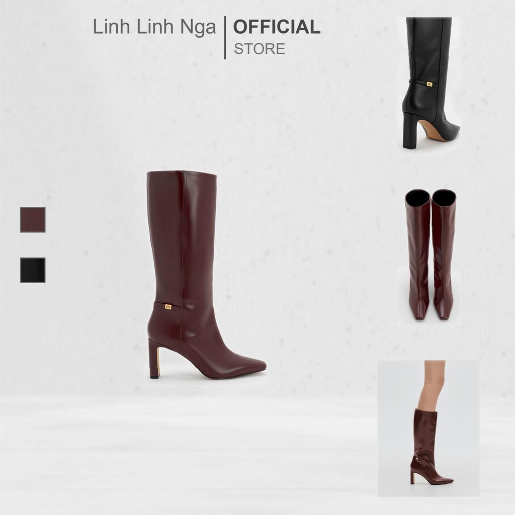 Bốt С&Κ Georgina Leather Knee-High Boots - SL1-91720008 chính hãng đủ bill