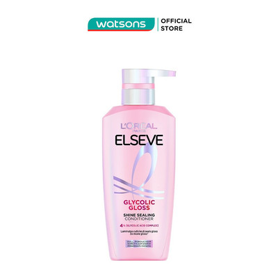 Dầu Xả L'oreal Elseve Glycolic Gloss Shine Sealing Conditioner 375ml