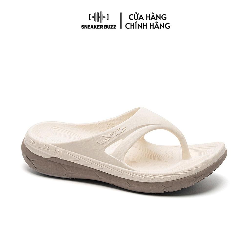 Dép B&M Carbon Y Sandal Slippers White Unisex BAL5628WHITE
