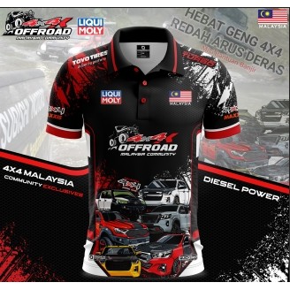 Áo thun in hình 4X4 OFFROAD Microfiber Jersey
