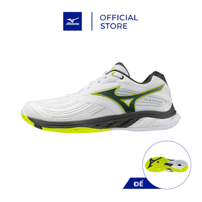 Giày Cầu lông Unisex WAVE FANG 3 Trắng Xanh - 71GA261304