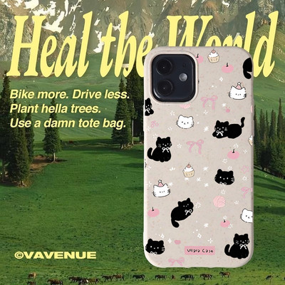 Suntaiho Kawaii Mèo Nơ Pastel Matte In Hình TPU Chống Sốc Cho iPhone 17 16 15 14 13 12 11 X XS XR Pro Max Plus