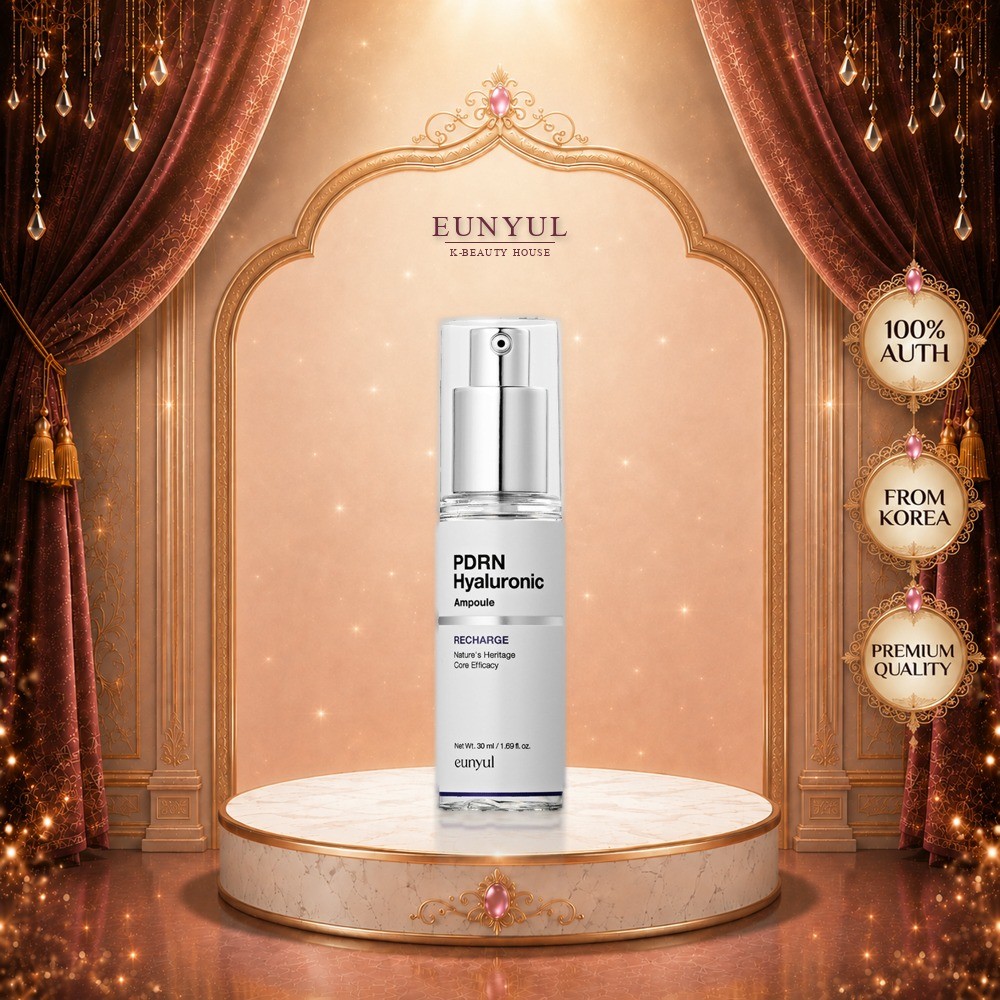 [Eunyul] Hàn Quốc PDRN Ampoule Hyaluronic Recharge 30ml - Glow Serum, Hydrating