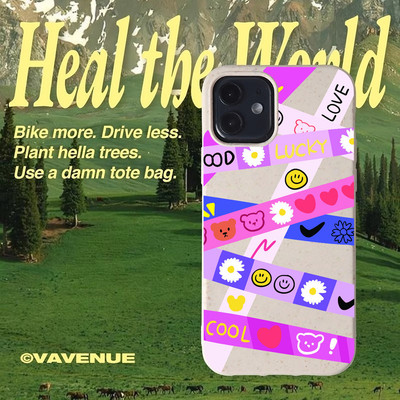 Suntaiho Kawaii Doodle Colle Clean White In hình TPU chống sốc cho iPhone 17-11 X XS XR Pro Max Plus