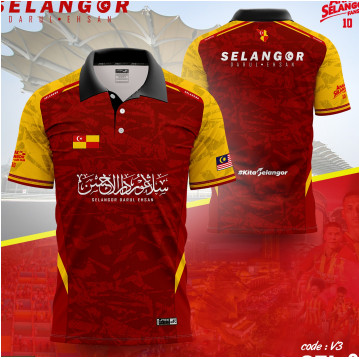Áo thun Selangor Darul Ehsan / Áo thun thăng hoa / Áo thun Jersey