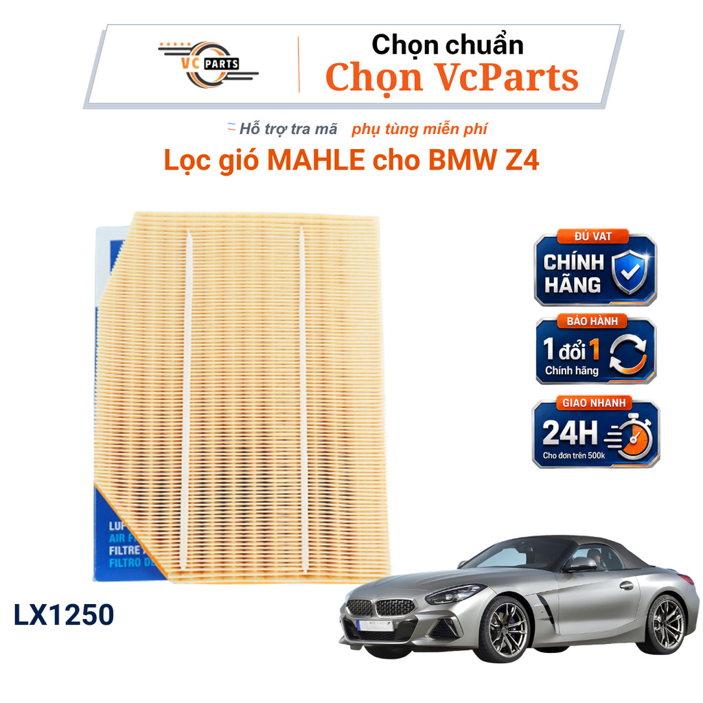 Lọc Gió Mahle Mã LX1250 Cho BMW Z4