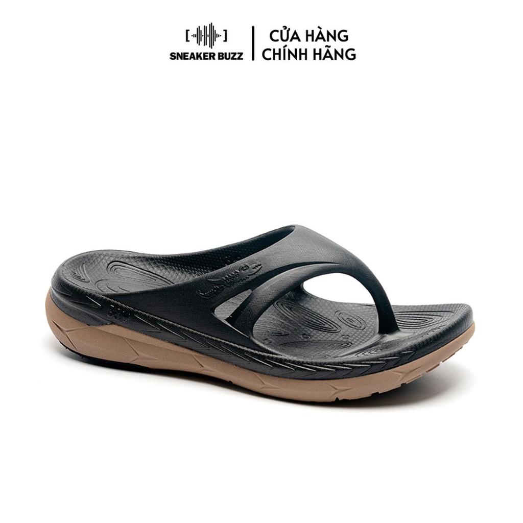 Dép B&M Carbon Y Sandal Slippers Black Unisex BAL5628BLACK