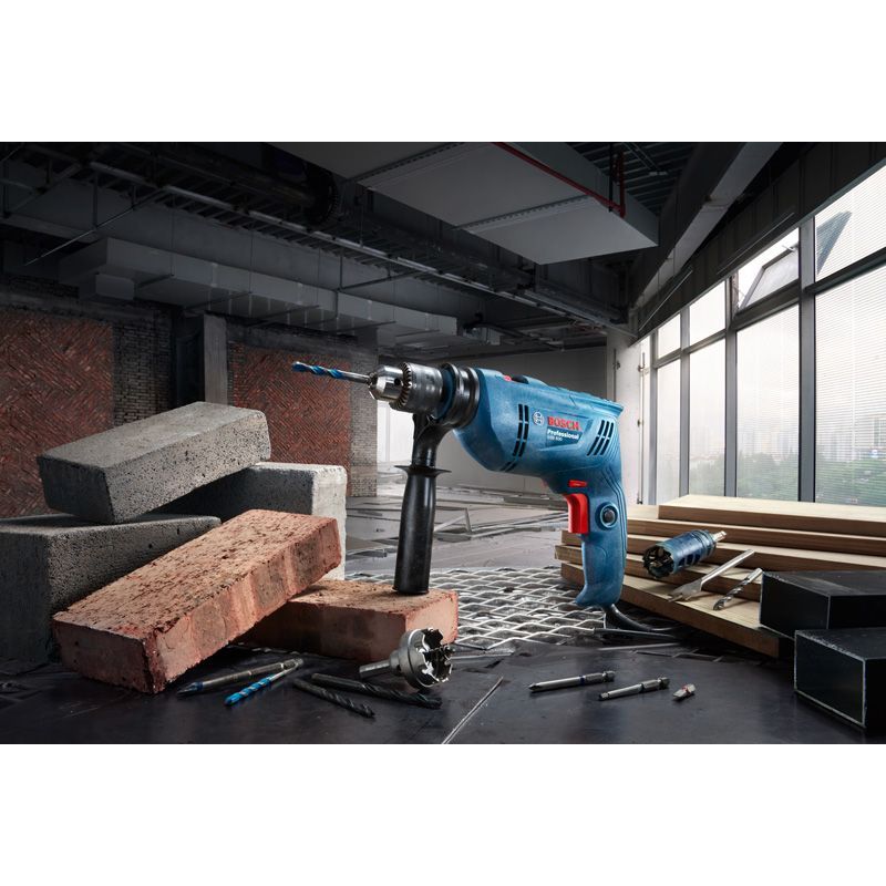 MÁY KHOAN ĐỘNG LỰC BOSCH GSB 600 600W 06011A03K0 BOSCH - HÀNG CHÍNH HÃNG