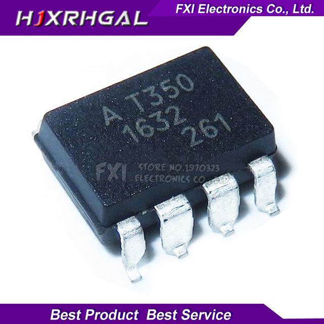 10 chiếc A T350 T350V SOP8 AT350 AT350V HCPL-T350V SOP-8 Thiết bị ghép nối tốc độ cao Optocoupler IC