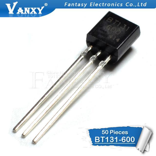 Bộ 50 BT131-600 TO-92 BT131 TO92 161-600 IC điều chỉnh điện áp mới