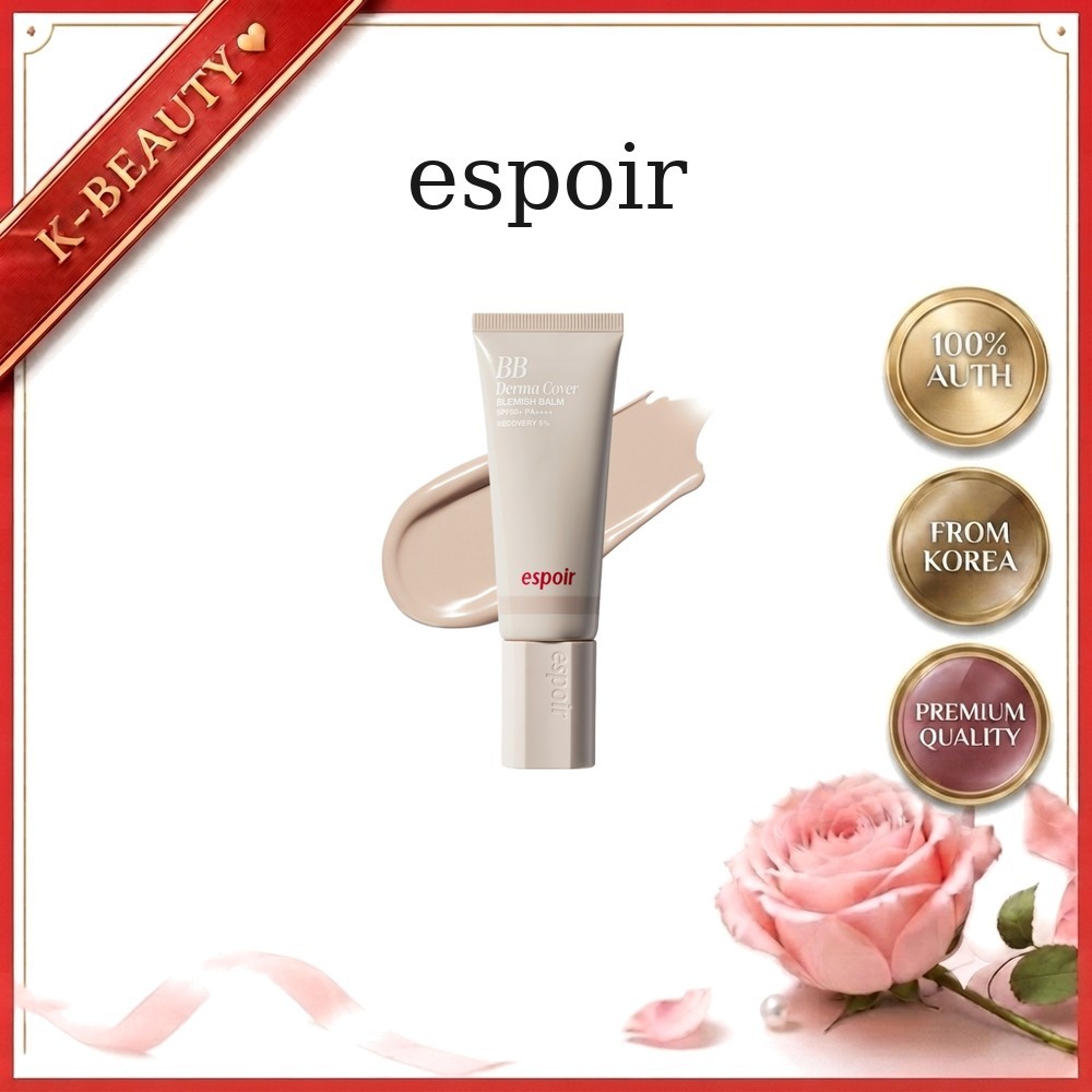 [espoir] Kem dưỡng da BB Cream Hàn Quốc 40g SPF50 + PA + + + + - Phấn phủ, Ash Beige