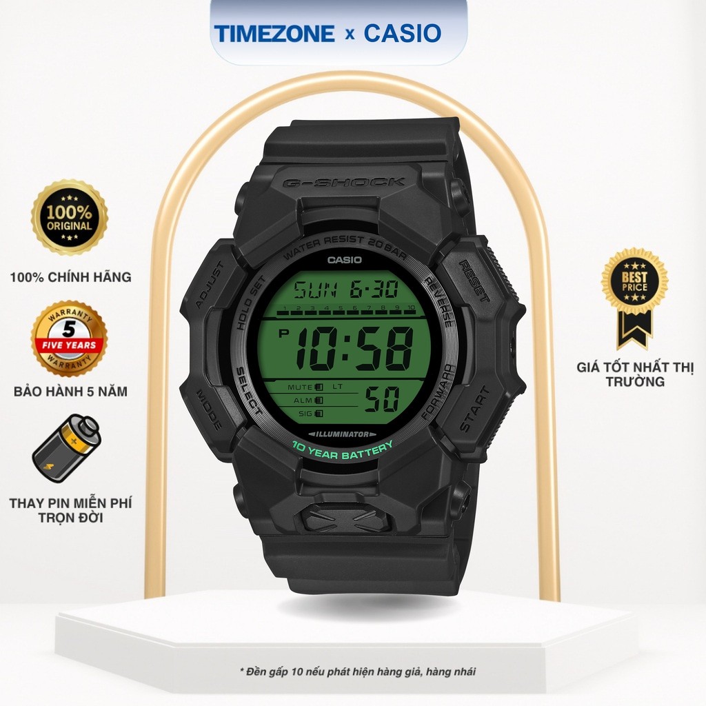 Đồng hồ Casio Chính Hãng GD-010BEG-1 Dây Cao Su - TIMEZONEVN