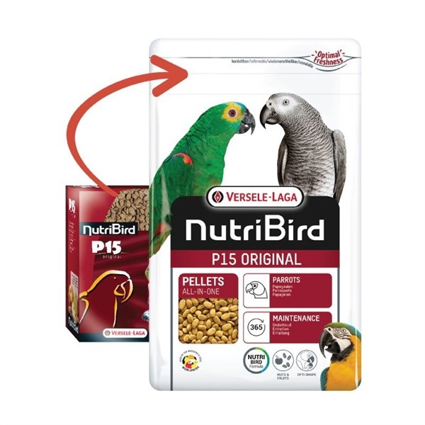 Hạt Ngũ Cốc Vẹt Xám P15 Original Versele Laga