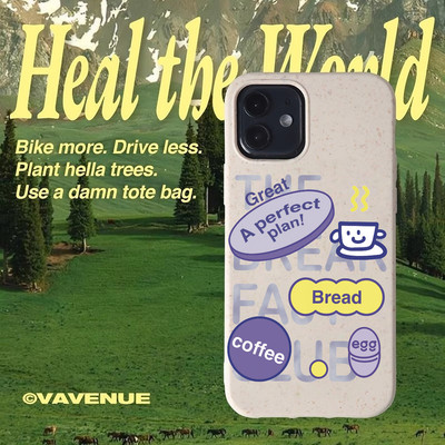 Suntaiho Bữa sáng dễ thương Doodle Pastel Speckled In hình TPU chống sốc cho iPhone 17-11 X XS XR Pro Max Plus