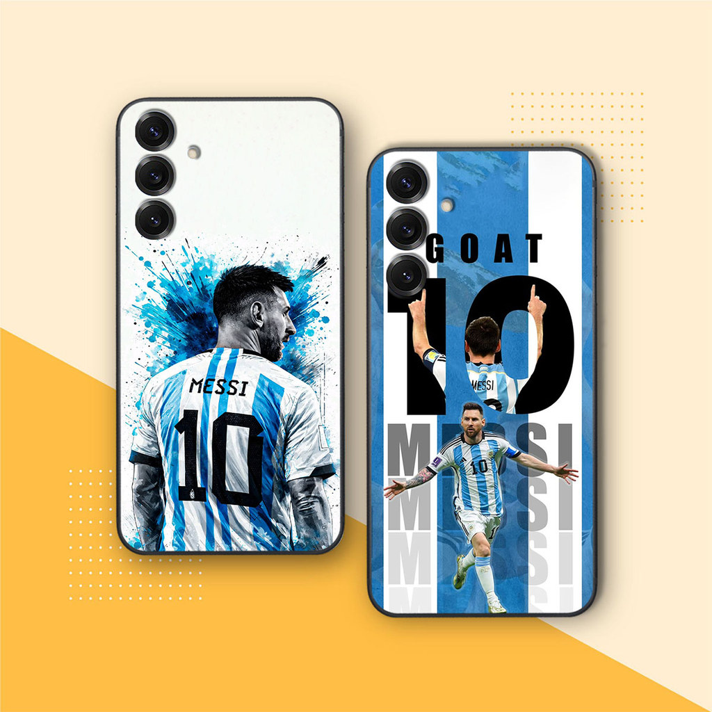 Ốp lưng Samsung S25 / S25 Plus / S25+ / S25 Ultra / S25 EDGE / S25 FE hình Messi Ronaldo siêu đẹp